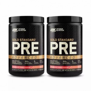 Optimum Nutrition 2x GOLD STANDARD® Pre Advanced (20 serv) Portugal | LFJKGD238