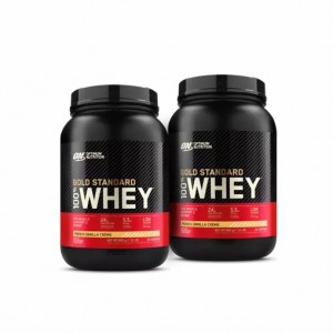 Optimum Nutrition 2x Gold Standard 100% Whey Protein (908g) Portugal | ZUANQX925