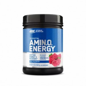 Optimum Nutrition ESSENTIAL AMIN.O. ENERGY® Blue Raspberry 1.29 lb (65 Servings) Portugal | IEMKNH139