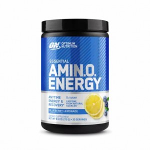 Optimum Nutrition ESSENTIAL AMIN.O. ENERGY® Blueberry Lemonade 0.6 lb (30 Servings) Portugal | XZMSAN283