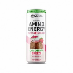 Optimum Nutrition ESSENTIAL AMIN.O. ENERGY+ Electrolytes Sparkling *new* Cocoberry Breeze 355ml * 12 Cans (12 Servings) Portugal | LNXWIZ719