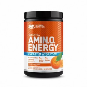 Optimum Nutrition Essential AMIN.O. ENERGY + Electrolytes Tangerine Wave 0.63 lb (30 Servings) Portugal | DOCKRY952