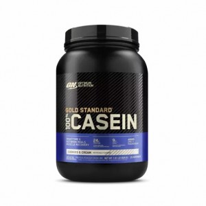 Optimum Nutrition GOLD STANDARD® 100% Casein Cookies & Cream 2 lb (25 Servings) Portugal | NDKPIH352