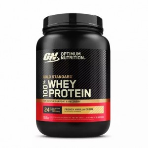 Optimum Nutrition GOLD STANDARD 100% WHEY™ French Vanilla Creme 1.5 lb (22 Servings) Portugal | UHNMAJ364