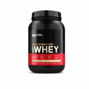 Optimum Nutrition GOLD STANDARD 100% WHEY™ Vanilla Ice Cream 2 lb (29 Servings) Portugal | DFBEYQ520