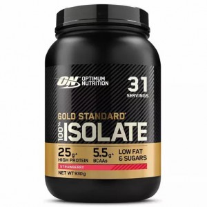 Optimum Nutrition Gold Standard 100% Isolate Strawberry 930 grams (31 Servings) Portugal | NOUKFY950