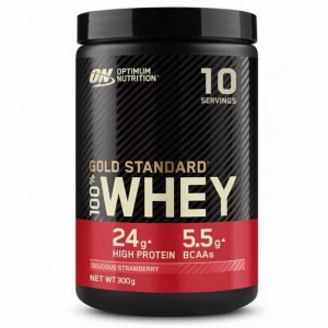 Optimum Nutrition Gold Standard 100% Whey Protein Powder Delicious Strawberry 300 grams (10 Servings) Portugal | NWBPFI067