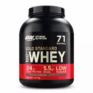 Optimum Nutrition Gold Standard 100% Whey Protein Powder Extreme Milk Chocolate 2.27 kg (71 Servings) Portugal | HLOEZJ508