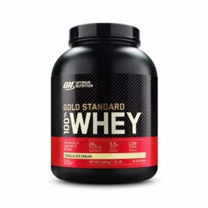 Optimum Nutrition Gold Standard 100% Whey Protein Powder Vanilla Ice Cream 2.28 kg (76 Servings) Portugal | XKMOLA729