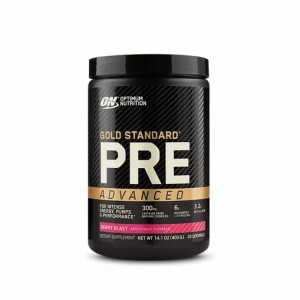 Optimum Nutrition Gold Standard Pre Advanced Berry Blast 20 Serves Portugal | ADLGHU450