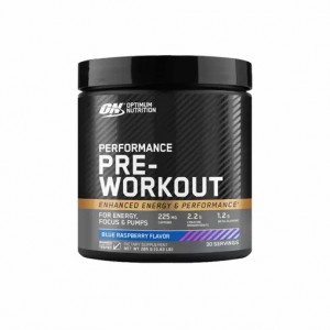 Optimum Nutrition Performance Pre-Workout Blue Raspberry 285g Portugal | JLCGUX576