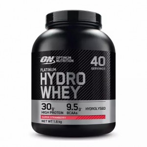 Optimum Nutrition Platinum Hydrowhey Super Strawberry 1.6 kg (40 Servings) Portugal | ZNEKRX197