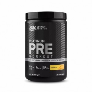 Optimum Nutrition Platinum Pre-workout Tropical 420 grams (20 Servings) Portugal | KXNWPG075