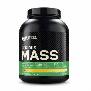 Optimum Nutrition Serious Mass Banana 2.73 kg (8 Servings) Portugal | RQSAUD687