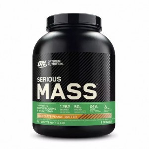 Optimum Nutrition Serious Mass Gainer Chocolate Peanut Butter 2.73 kg (8 Servings) Portugal | FMDEIV926