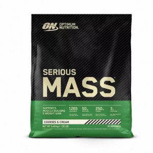 Optimum Nutrition Serious Mass Gainer Cookies & Cream 5.45 kg (16 Servings) Portugal | KJLQED270