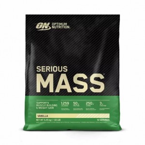 Optimum Nutrition Serious Mass Vanilla 5.45 kg (16 Servings) Portugal | DSUOAL347