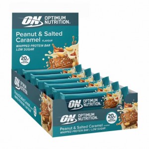 Optimum Nutrition Whipped Protein Bar Peanut And Salted Caramel 600 grams (10 Bars) Portugal | RXKBQI875