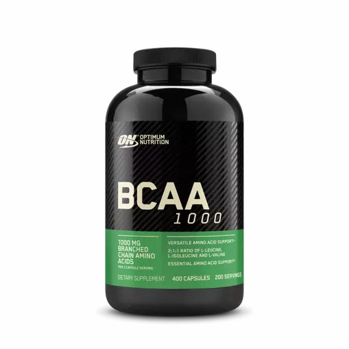 Optimum Nutrition BCAA 1000 400 Capsules (200 Servings) Portugal | DUZLHX198