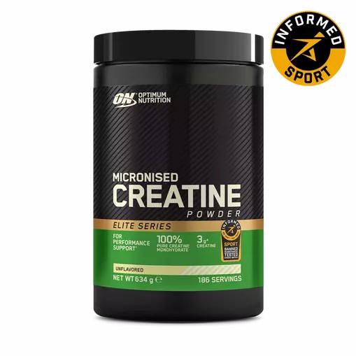 Optimum Nutrition Creatine Powder - Elite Series 186 Serving (634 grams) Portugal | BQTJWV419