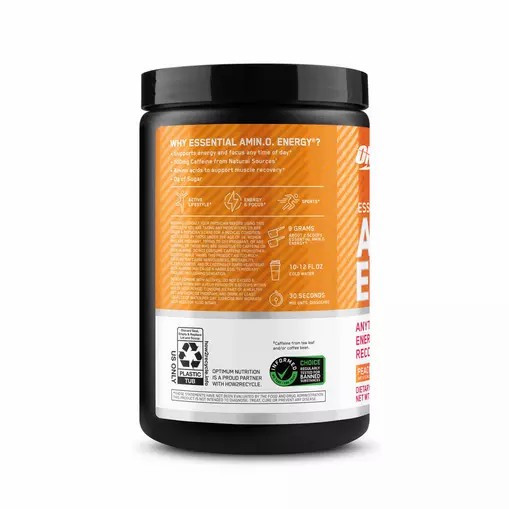 Optimum Nutrition ESSENTIAL AMIN.O. ENERGY® *new* Peach Mango Tango - Notify Me 0.6 lb - Notify me Portugal | APMDSZ651