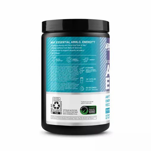 Optimum Nutrition ESSENTIAL AMIN.O. ENERGY® *new* Rainbow Sherbet - Notify Me 0.6 lb - Notify me Portugal | YHGMAQ170