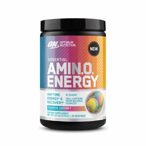 Optimum Nutrition ESSENTIAL AMIN.O. ENERGY® *new* Rainbow Sherbet - Notify Me 0.6 lb - Notify me Portugal | YHGMAQ170