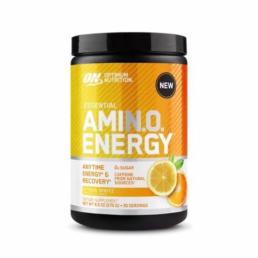 Optimum Nutrition ESSENTIAL AMIN.O. ENERGY® Citrus Spritz 0.6 lb (30 Servings) Portugal | AKZFIO046