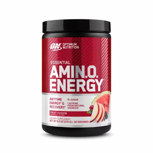 Optimum Nutrition ESSENTIAL AMIN.O. ENERGY® Fruit Fusion 0.6 lb (30 Servings) Portugal | APOBWQ843