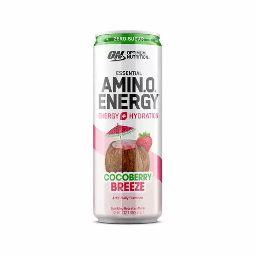 Optimum Nutrition ESSENTIAL AMIN.O. ENERGY+ Electrolytes Sparkling *new* Cocoberry Breeze 355ml * 12 Cans (12 Servings) Portugal | LNXWIZ719