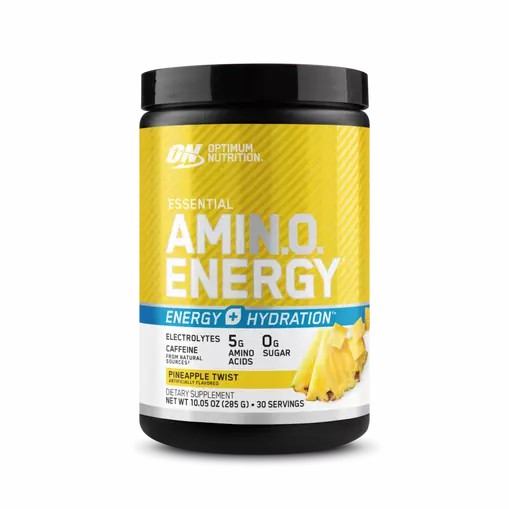 Optimum Nutrition Essential AMIN.O. ENERGY + Electrolytes Pineapple Twist 0.63 lb (30 Servings) Portugal | NFJRAM486