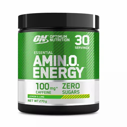 Optimum Nutrition Essential AMIN.O. Energy Lemon & Lime 270 grams (30 Servings) Portugal | XQVZKS129