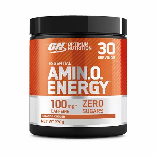 Optimum Nutrition Essential AMIN.O. Energy Orange Cooler 270 grams (30 Servings) Portugal | ASIJKX041