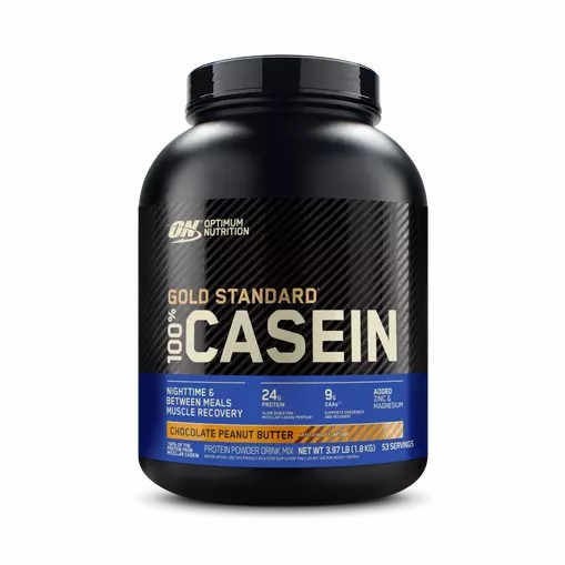 Optimum Nutrition GOLD STANDARD® 100% Casein Chocolate Peanut Butter 4 lb (53 Servings) Portugal | VCIEBD291