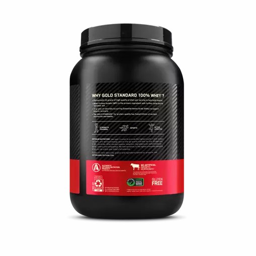 Optimum Nutrition GOLD STANDARD 100% WHEY™ Banana Cream 2 lb (29 Servings) Portugal | LUPQAX548