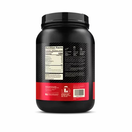 Optimum Nutrition GOLD STANDARD 100% WHEY™ Double Rich Chocolate 2 lb (29 Servings) Portugal | FOEUDT627