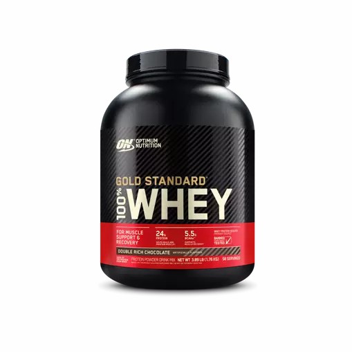 Optimum Nutrition GOLD STANDARD 100% WHEY™ Double Rich Chocolate 4 lb (58 Servings) Portugal | BGTIER586