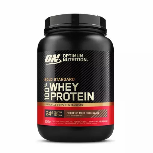 Optimum Nutrition GOLD STANDARD 100% WHEY™ Extreme Milk Chocolate 1.5 lb (22 Servings) Portugal | ZWGKDE159