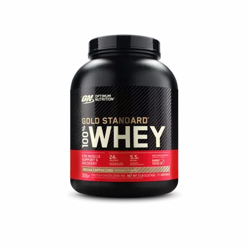 Optimum Nutrition GOLD STANDARD 100% WHEY™ Mocha Cappuccino 5 lb (71 Servings) Portugal | EQTZMP517