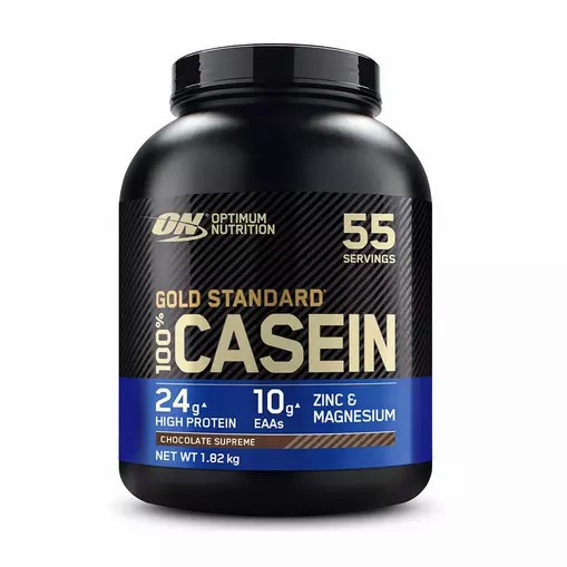 Optimum Nutrition Gold Standard 100% Casein Chocolate Supreme 1.82 kg (55 Servings) Portugal | TXUBOL253