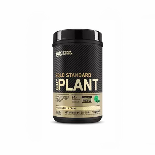 Optimum Nutrition Gold Standard 100% Plant Based Protein French Vanilla Creme 684 grams (21 Servings) Portugal | JOMCHE691