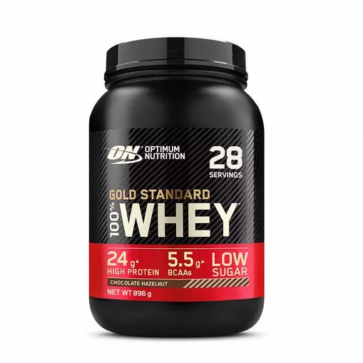 Optimum Nutrition Gold Standard 100% Whey Protein Powder Chocolate Hazelnut 896 grams (28 Servings) Portugal | CEKBWS839