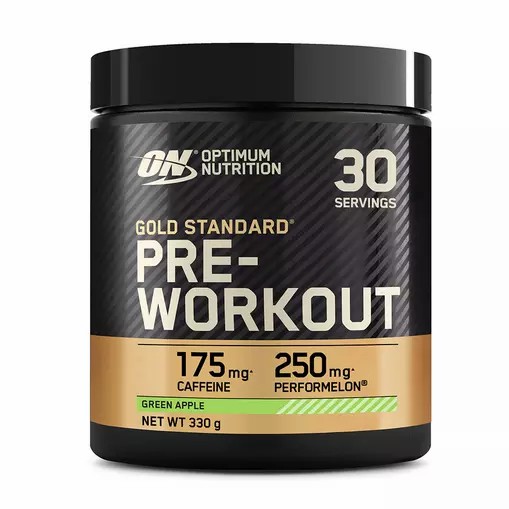 Optimum Nutrition Gold Standard Pre-Workout Green Apple 330 grams (30 Servings) Portugal | JQEVXK795