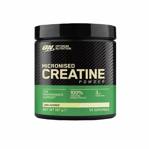 Optimum Nutrition Micronised Creatine Powder 187 grams (55 Servings) Portugal | GCOREH690