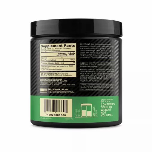 Optimum Nutrition Micronized Creatine Powder Blueberry Lemonade 0.79 lb (60 Servings) Portugal | WHNYOF563