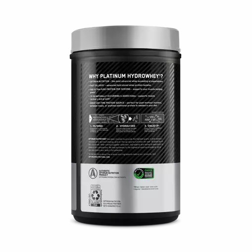 Optimum Nutrition PLATINUM HYDROWHEY™ Supercharged Strawberry 1.76 lb (20 Servings) Portugal | JAUNHK817