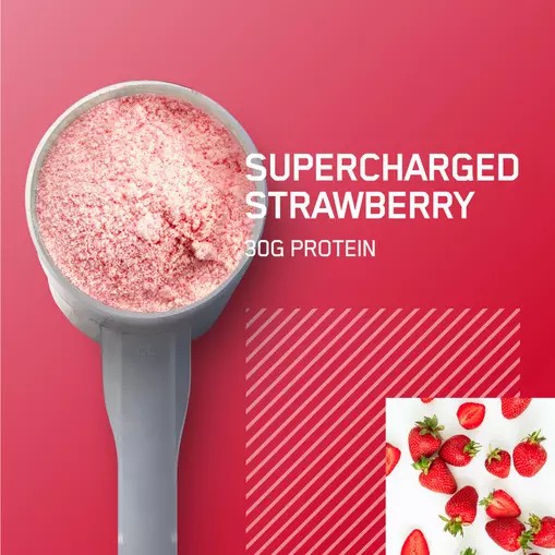 Optimum Nutrition PLATINUM HYDROWHEY™ Supercharged Strawberry 1.76 lb (20 Servings) Portugal | JAUNHK817