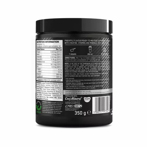 Optimum Nutrition Platinum Creatine Plus Pineapple 350 grams (50 Servings) Portugal | PBLIVO245