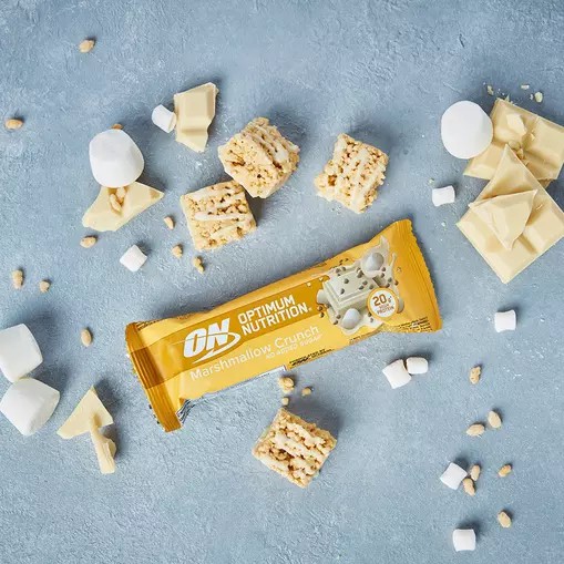 Optimum Nutrition Protein Bar Marshmallow Crunch 65 grams (1 bars) Portugal | QCZONE649