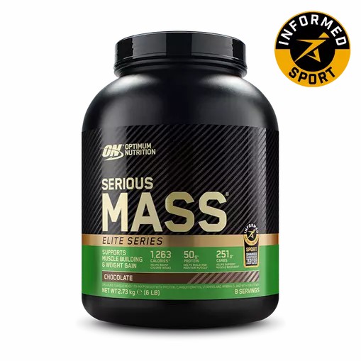 Optimum Nutrition Serious Mass - Elite Series 2.73 kg (8 Servings) Portugal | SPRNXQ726